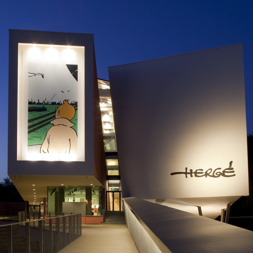 Musee Herge à Louvain-la-Neuve